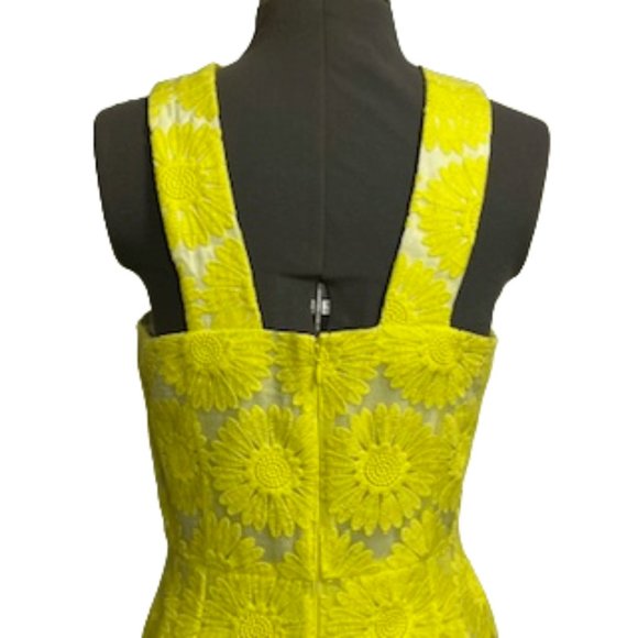 CREMIEUX 'Natalie' Daisy Yellow Halter Dress Size 4 NWT - Picture 13 of 16